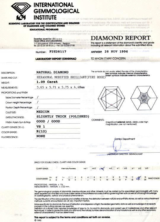 Foto 9 - 1,09ct Fire Rose Diamant, IGI, Hellzitrone, VS1, D5689